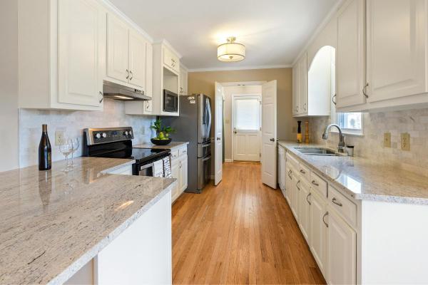 small kitchen remodeling project in Brandon FL with improved layout storage and modern upgrades